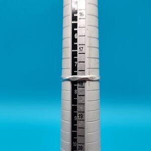 Organic Silver Band Ring